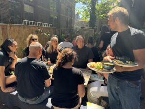 Leidse Lente Binnentuin lunch