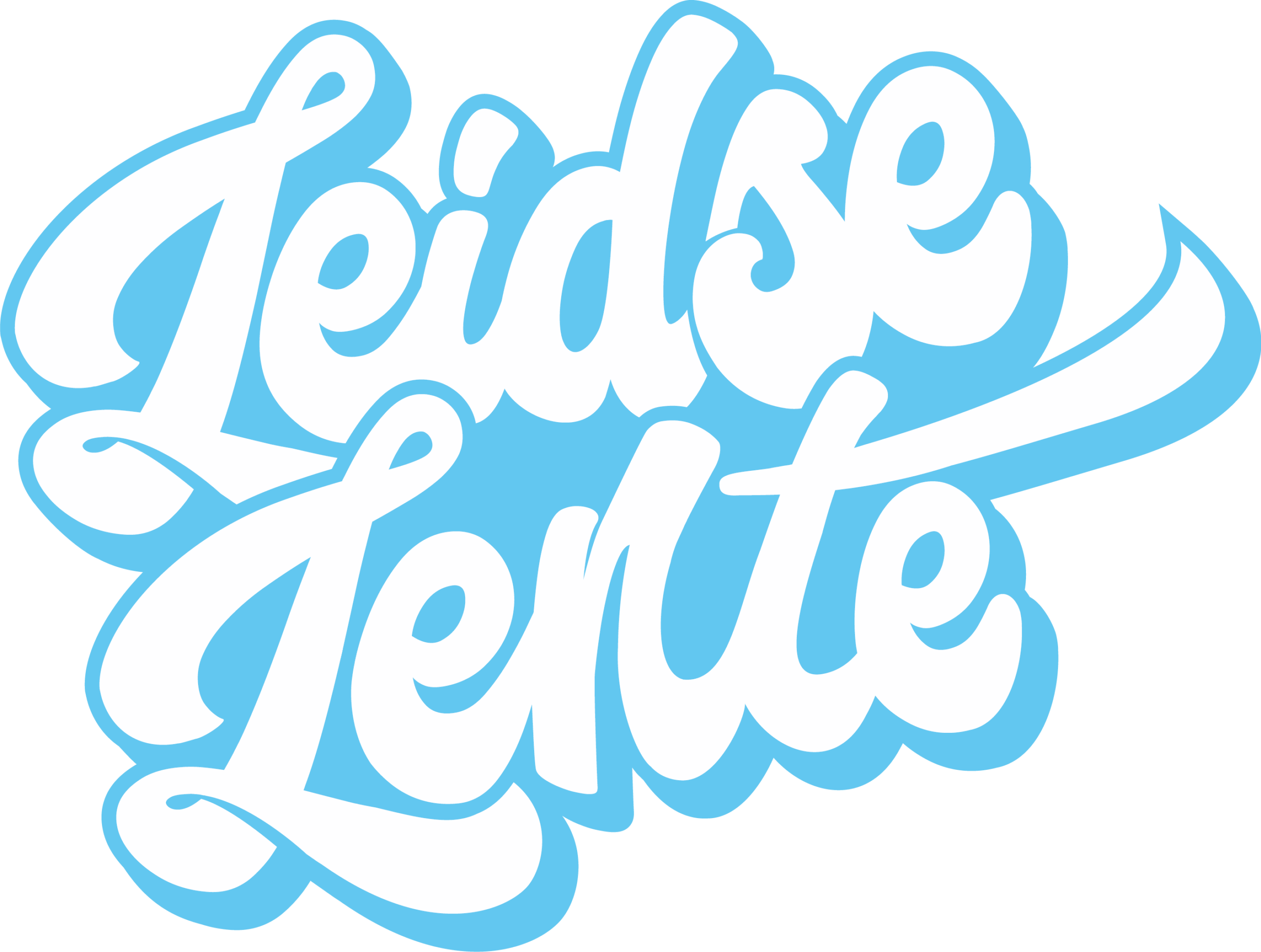 Leidse Lente logo lichtblauw
